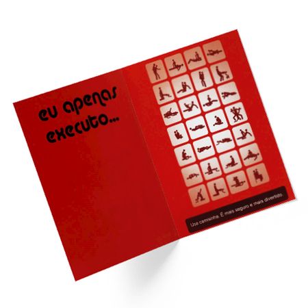Cartão de Presente Quem Manda É Você Menu dos Prazeres