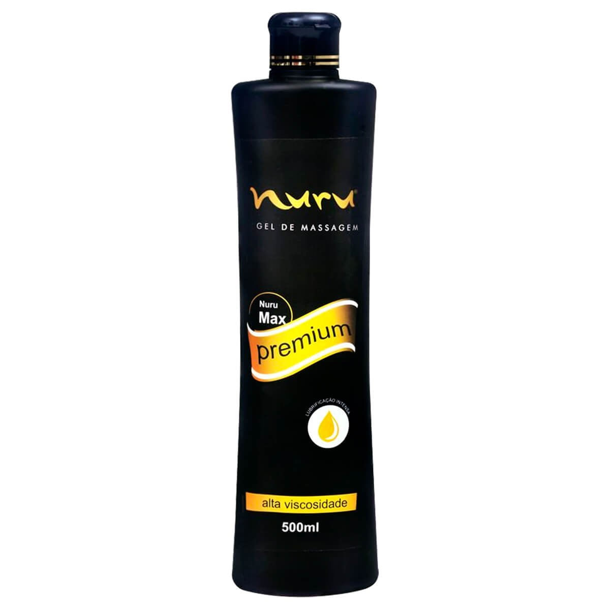 Nuru Premium Max Gel de Massagem Alta Viscosidade 500ml Nuru
