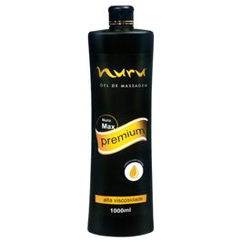 Nuru Premium Max Gel de Massagem Alta Viscosidade 1000ml Nuru
