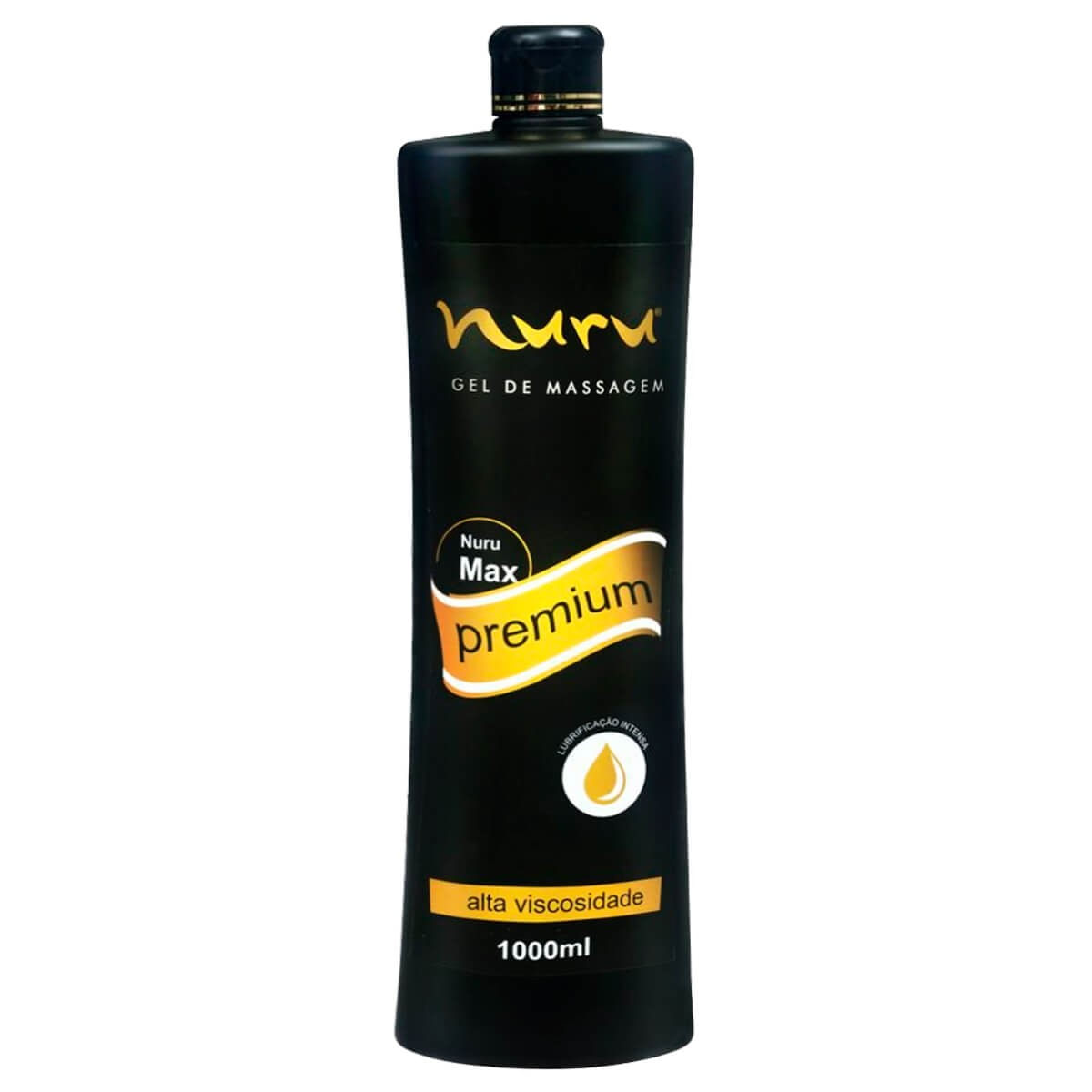 Nuru Premium Max Gel de Massagem Alta Viscosidade 1000ml Nuru