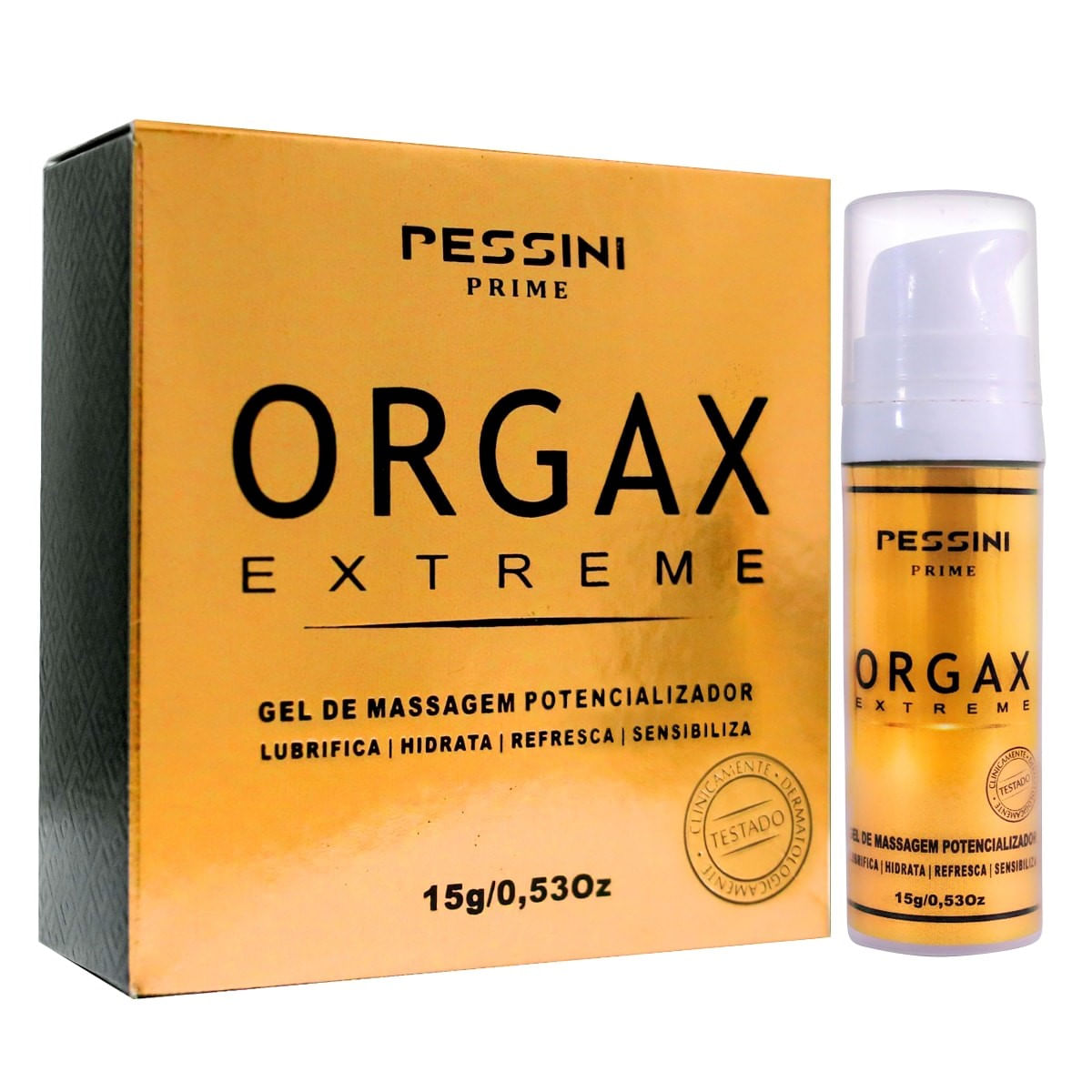Orgax Extreme 5 em 1 Gel de Massagem Potencializador 15g Pessini