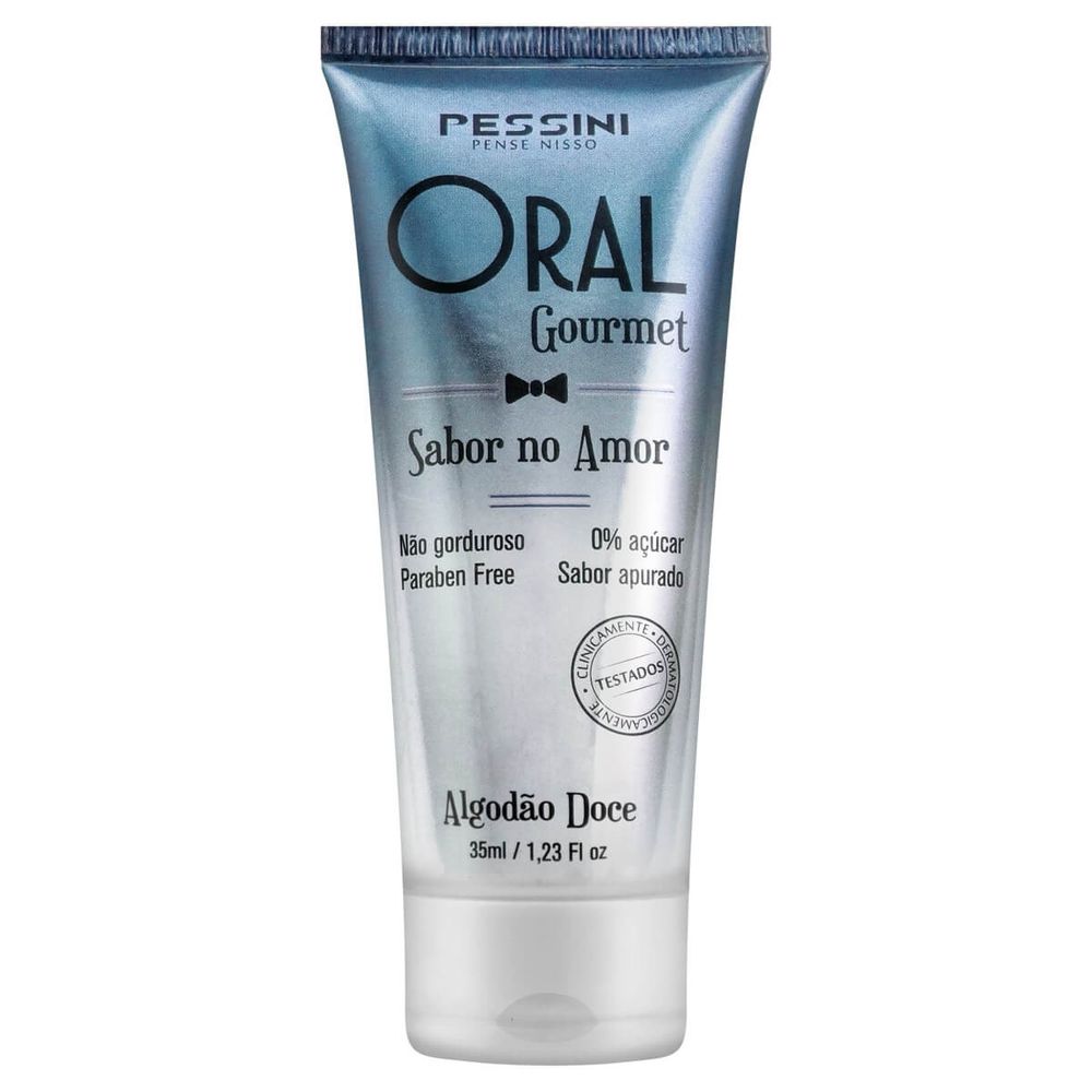 Oral gourmet gel beijável que esquenta de algodão doce