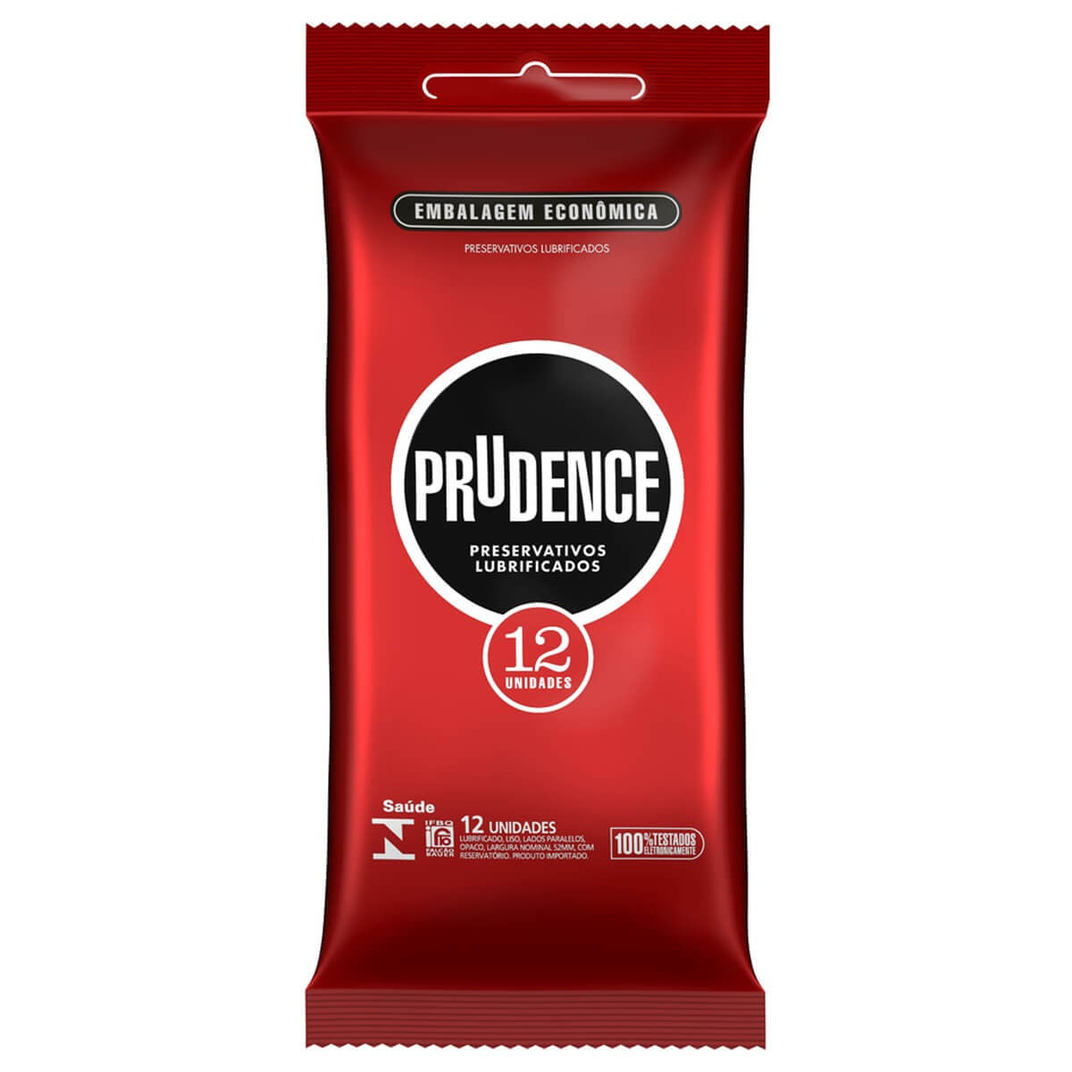 Preservativos Lubrificados 12 unidades Prudence Preservativos Lubrificados 12 unidades Prudence