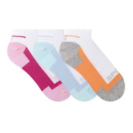 Kit 3 Pares Meia Sapatilha Sport Invisível Rikam