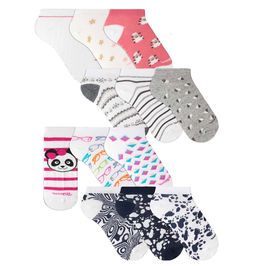 Kit 3 Pares Meia Sapatilha Invisível Rikam