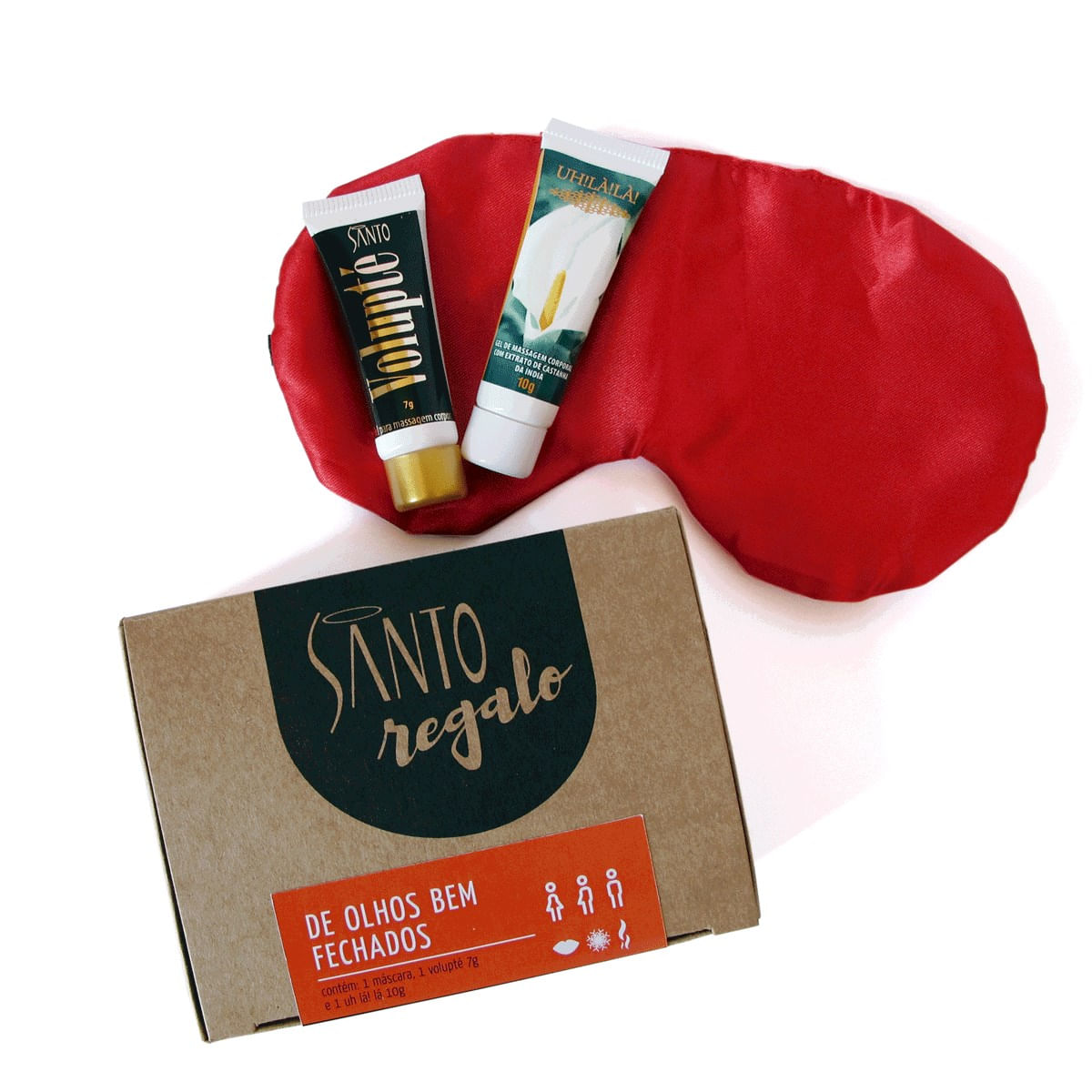 Kit Regalo De Olhos Bem Fechados - Santo