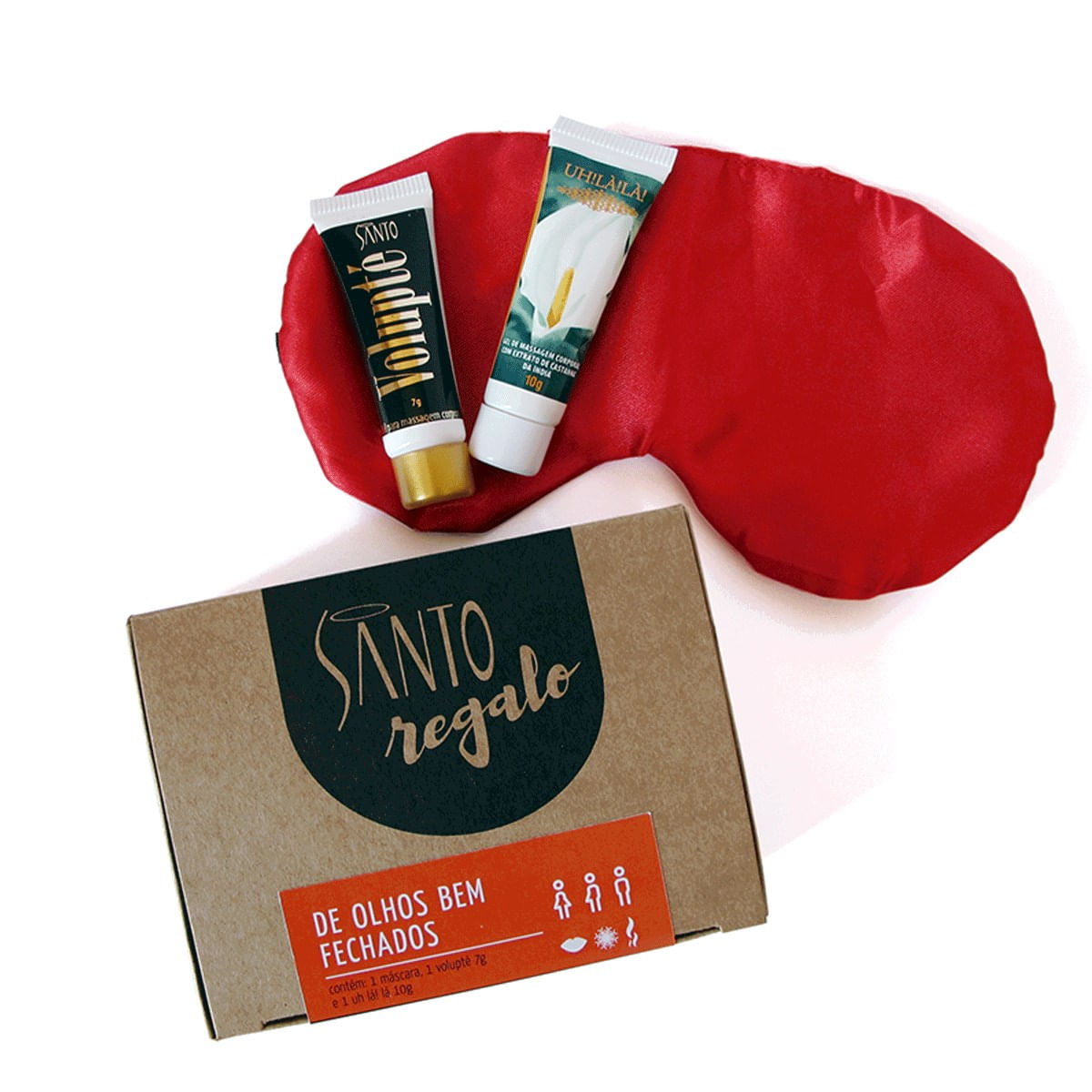 Kit Regalo De Olhos Bem Fechados - Santo