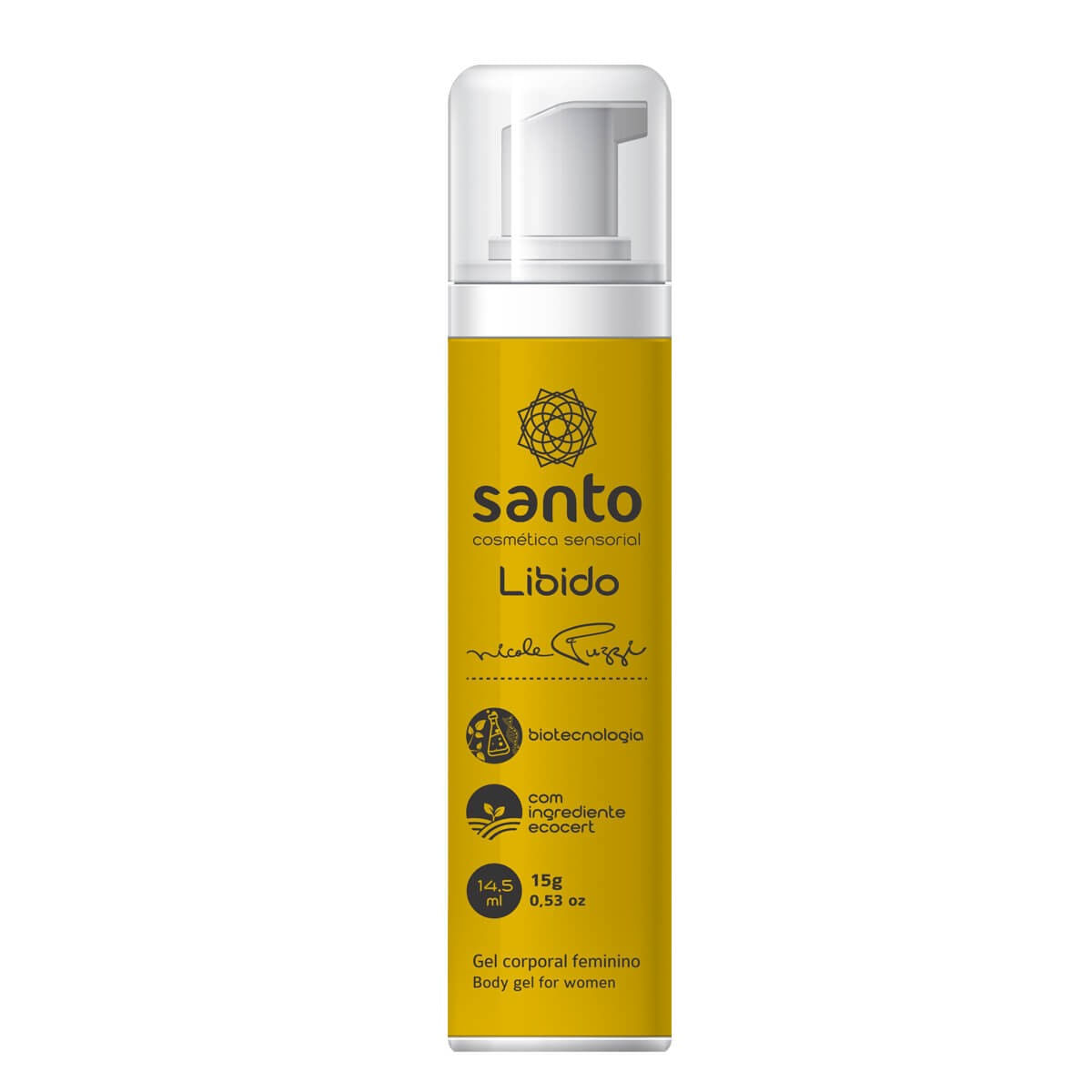 Libido Gel Excitante Feminino 15g Santo