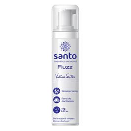 Fluzz Gel Lubrificante com Citrato de Prata 15g Santo