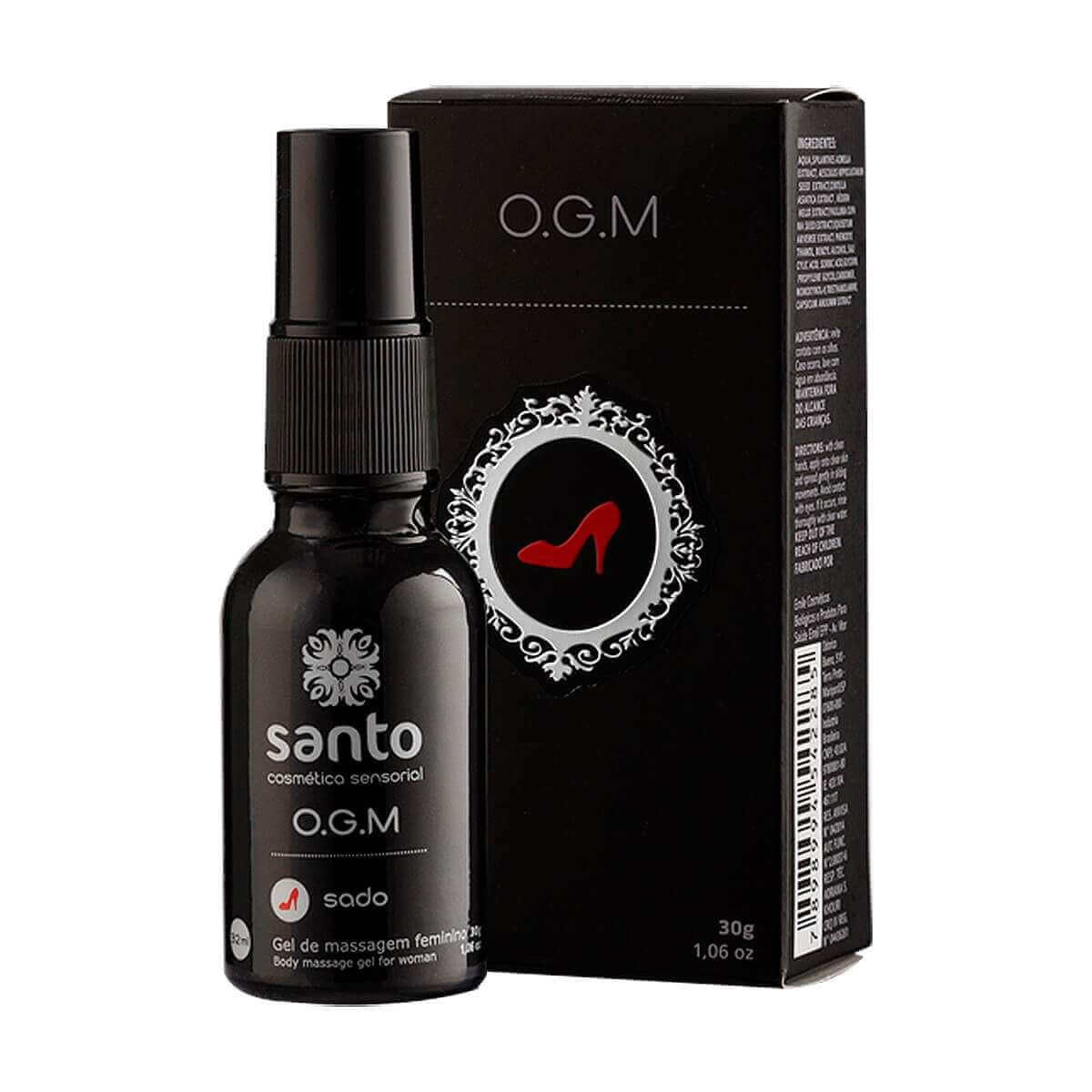 OGM Excitante Feminino Linha Sado 30g Santo Sexo OGM Excitante Feminino Linha Sado 30g Santo Sexo