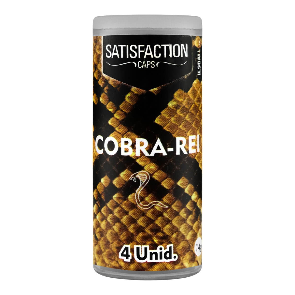 Iesball Cobra-Rei Cápsulas para Massagem Corporal Satisfaction Caps Iesball Cobra-Rei Cápsulas para Massagem Corporal Satisfaction Caps