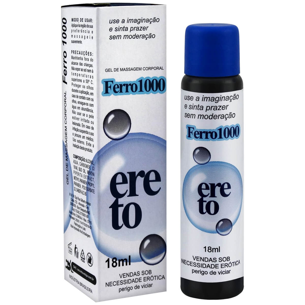 Ferro1000 Ereto Retardante Masculino 18ml Secret Love Ferro1000 Ereto Retardante Masculino 18ml Secret Love