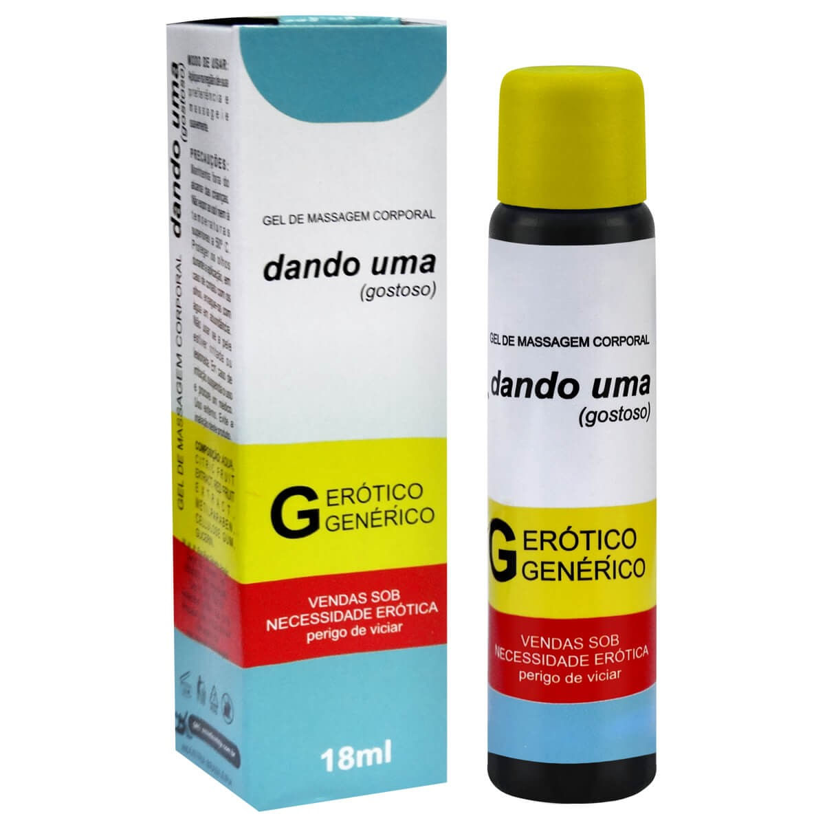 Dando Uma Gostoso Retardante Masculino 18ml Linha Farmacinha do Riso Secret Love