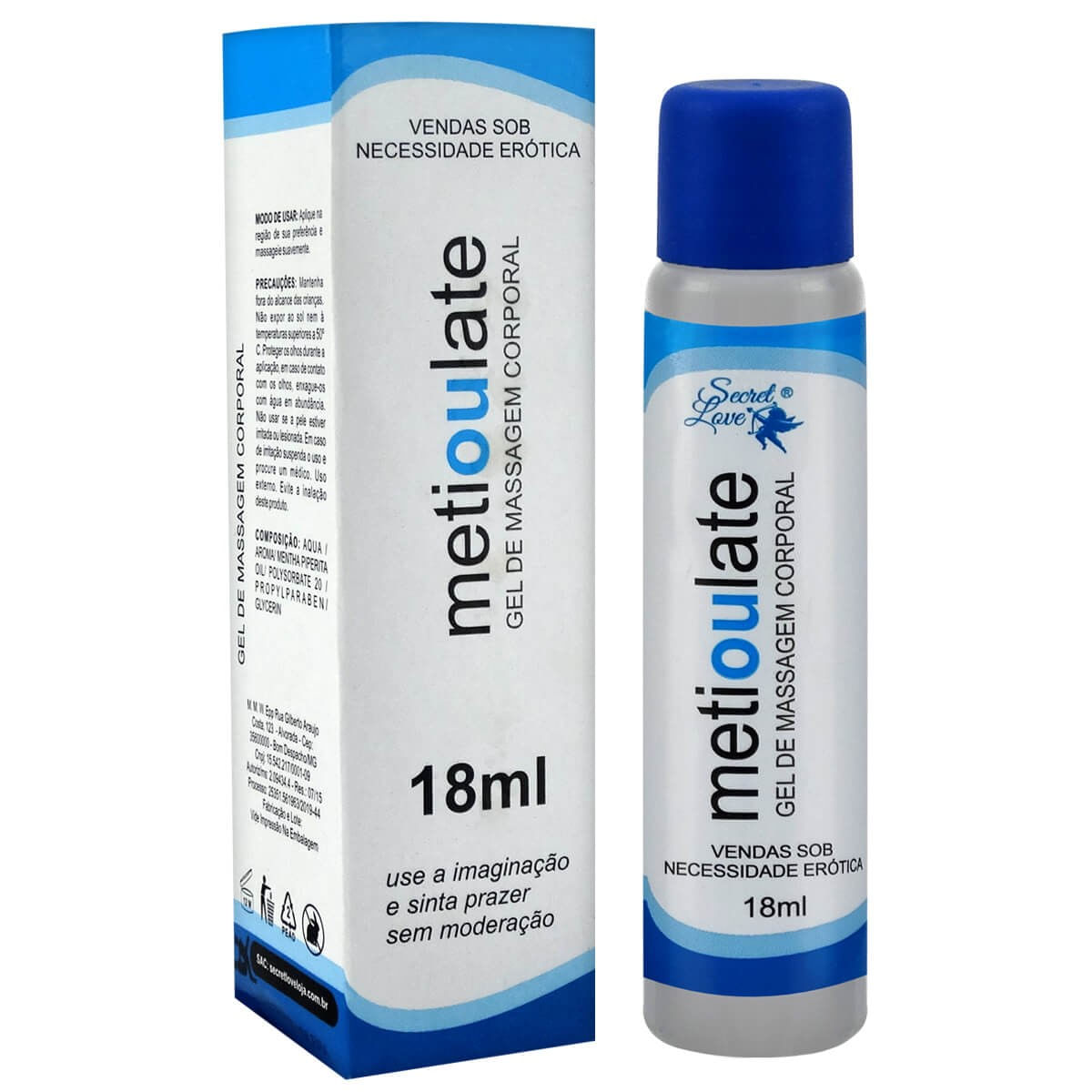 Metioulate Gel Aromatizante Beijável Sabor Abacaxi 18ml Linha Farmacinha do Riso Secret Love Metioulate Gel Aromatizante Beijável Sabor Abacaxi 18ml Linha Farmacinha do Riso Secret Love