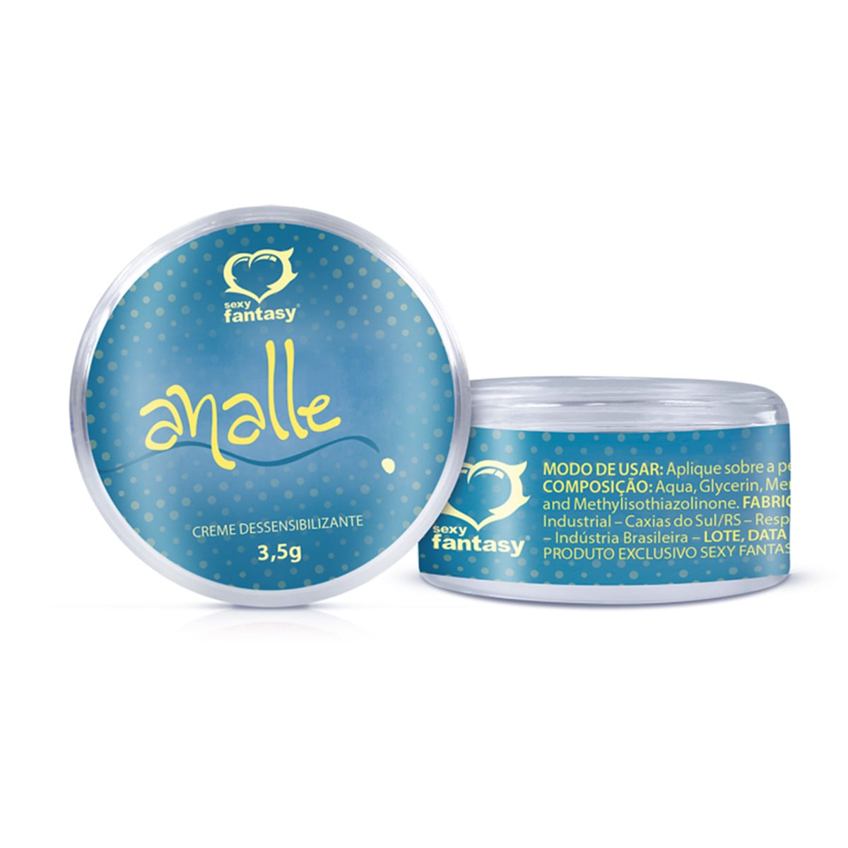 Pomada Dessensibilizante Analle 4g/3,5g Sexy Fantasy - MelHot