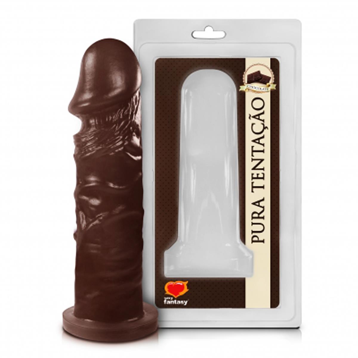 Prótese Frutada 15x3,8cm Chocolate Sexy Fantasy