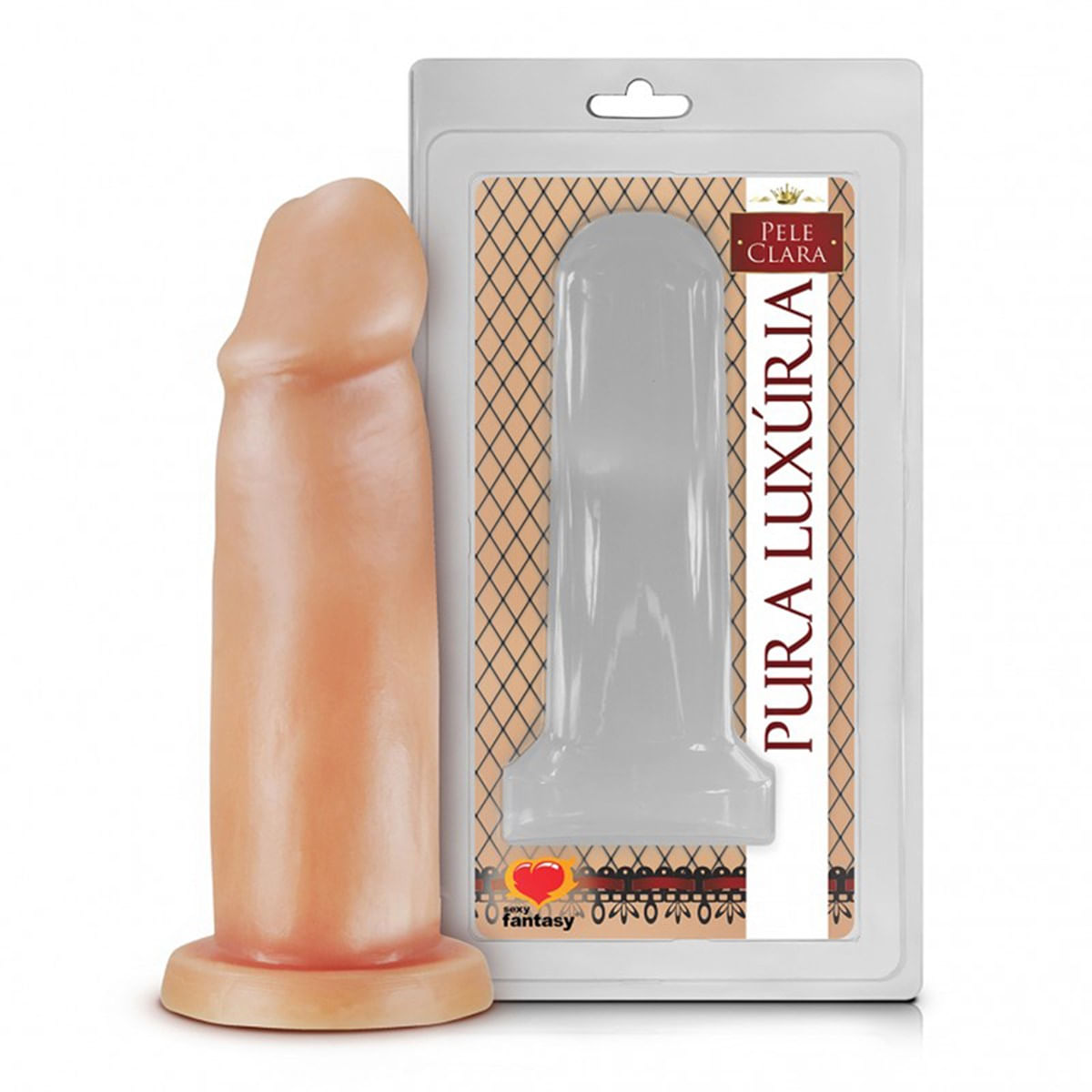 Prótese Realística Pura Luxúria Pele 13x3,7 Sexy Fantasy