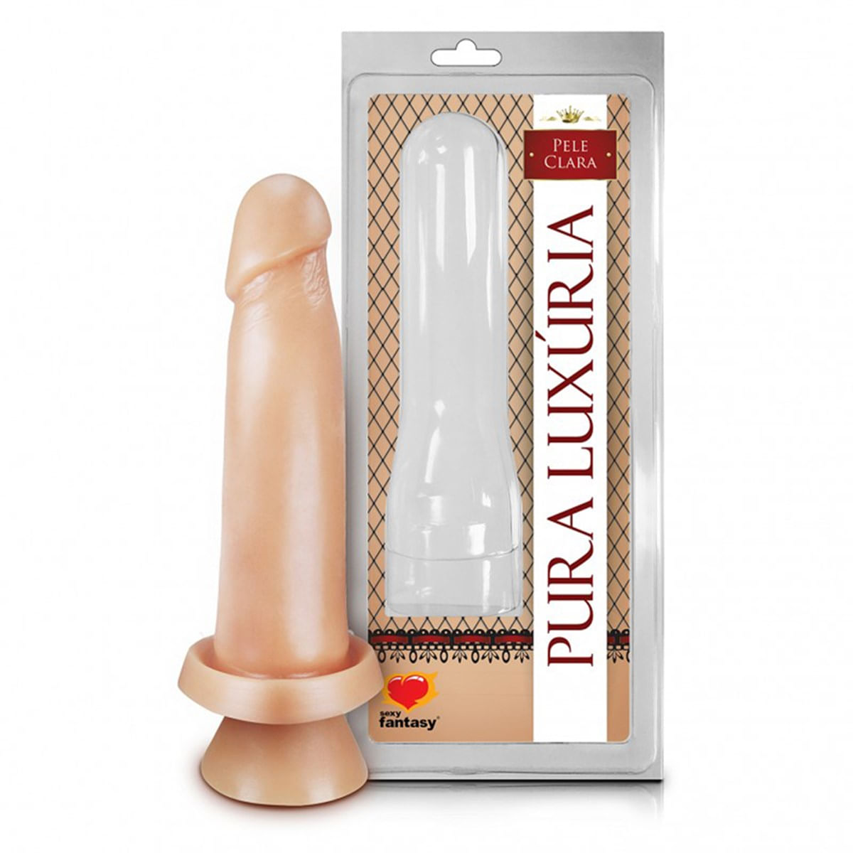 Prótese Realística 14x4 cm Sexy Fantasy