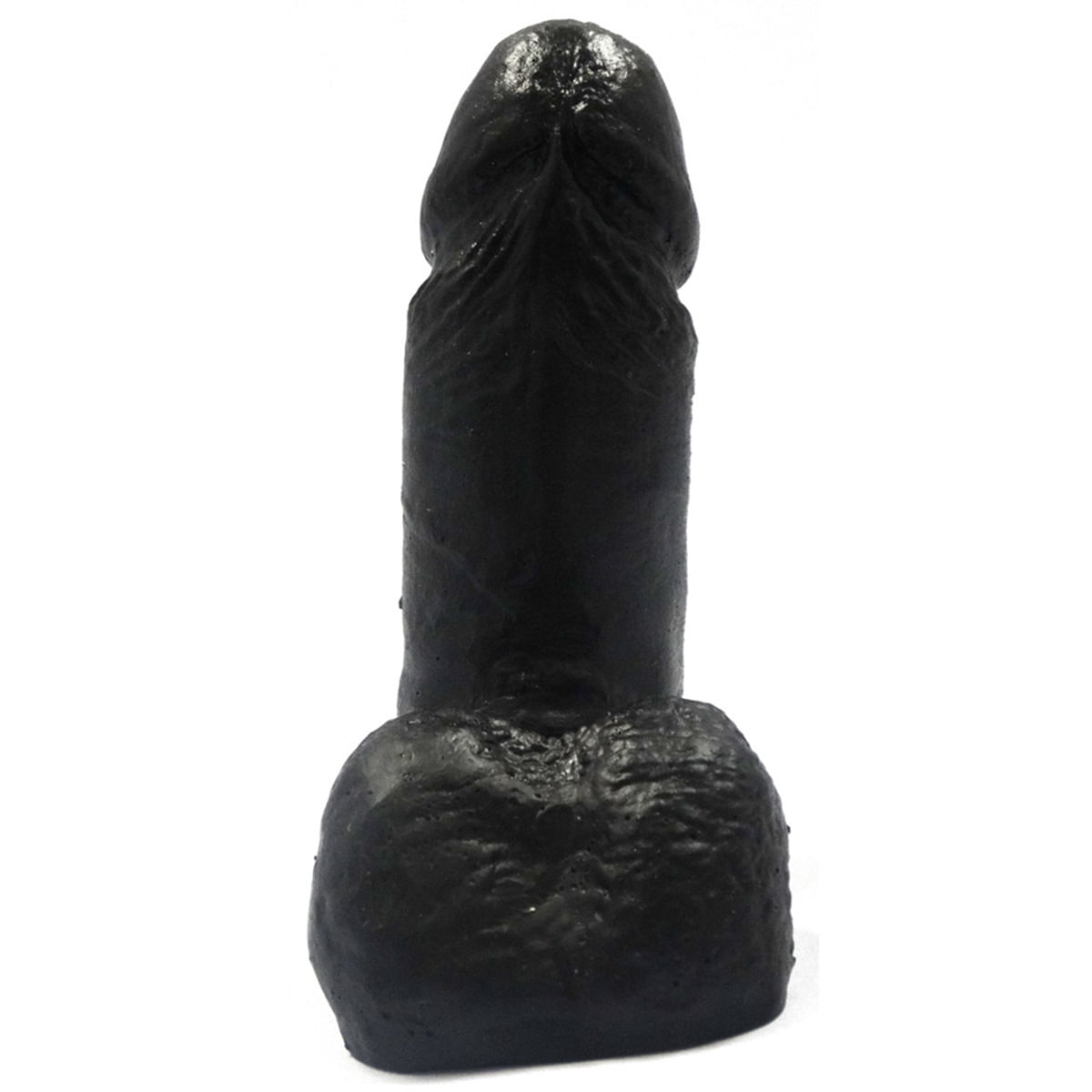 Prótese Realística com Escroto Pura Luxúria Black 11x4 Sexy Fantasy