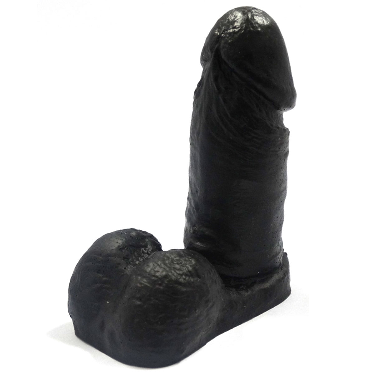 Prótese Realística com Escroto Pura Luxúria Black 11x4 Sexy Fantasy