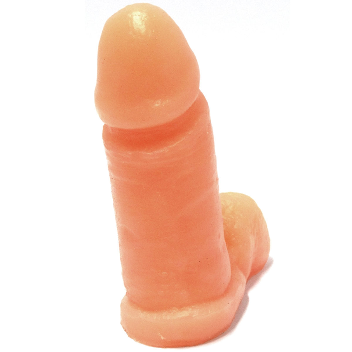 Prótese Realística com Escroto Pura Luxúria Salmão 11x4 Sexy Fantasy