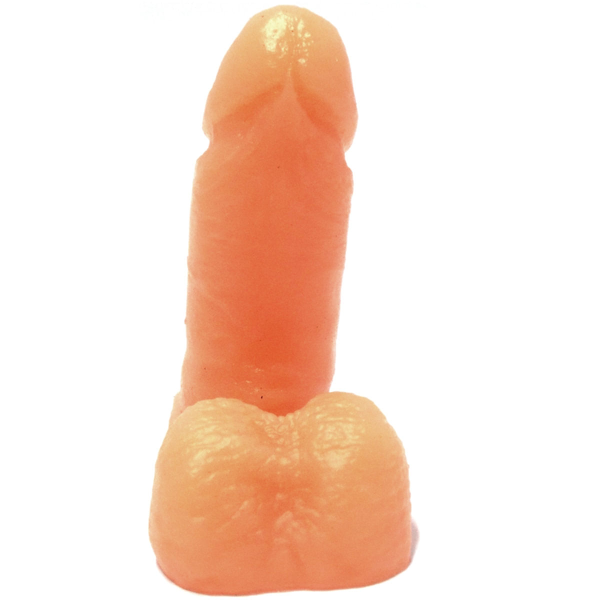 Prótese Realística com Escroto Pura Luxúria Salmão 11x4 Sexy Fantasy