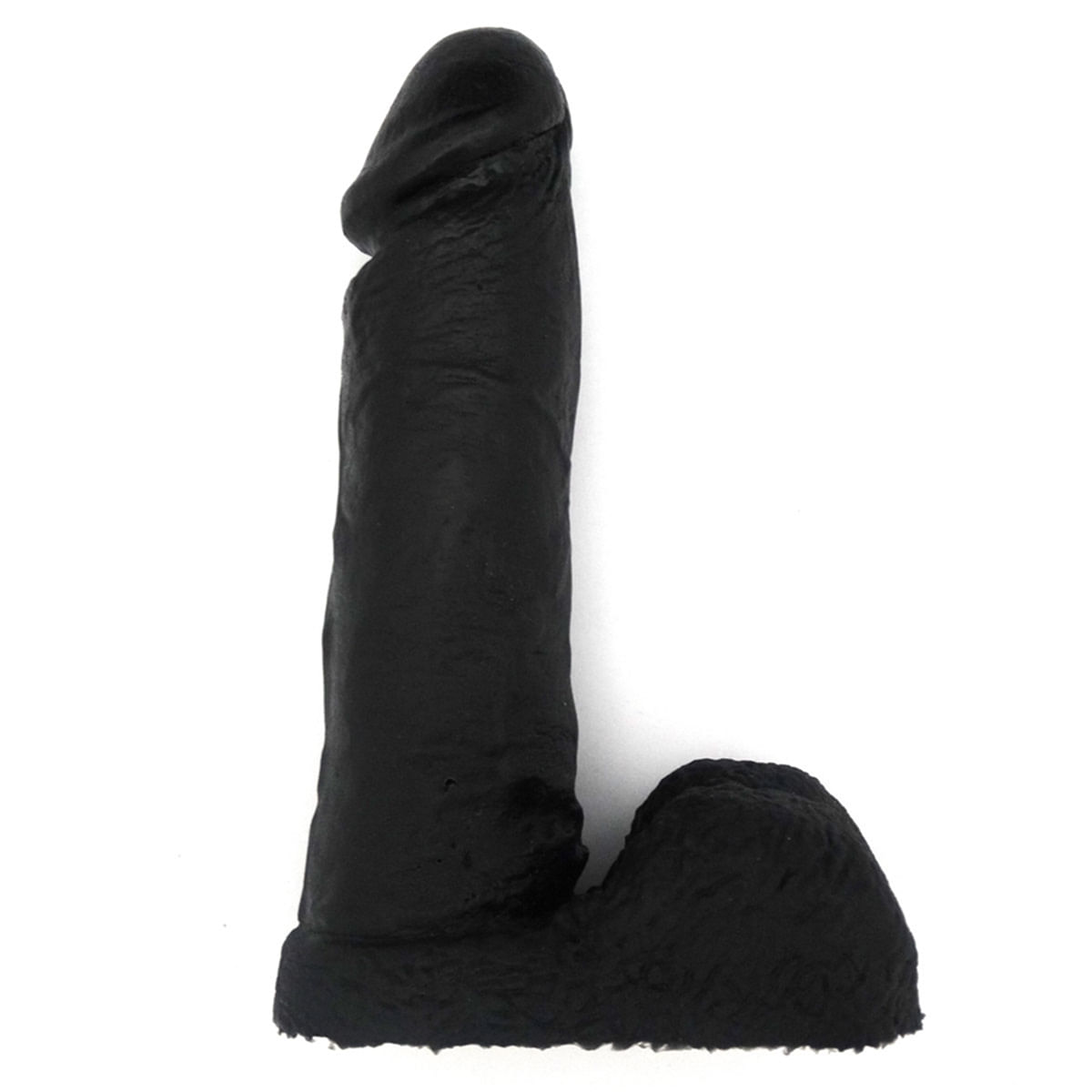 Prótese Realística com Escroto Pura Luxúria Black 17x4,5 Sexy Fantasy