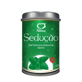 Vela Hidratante para Massagem Corporal Menta 35g Sexy Fantasy