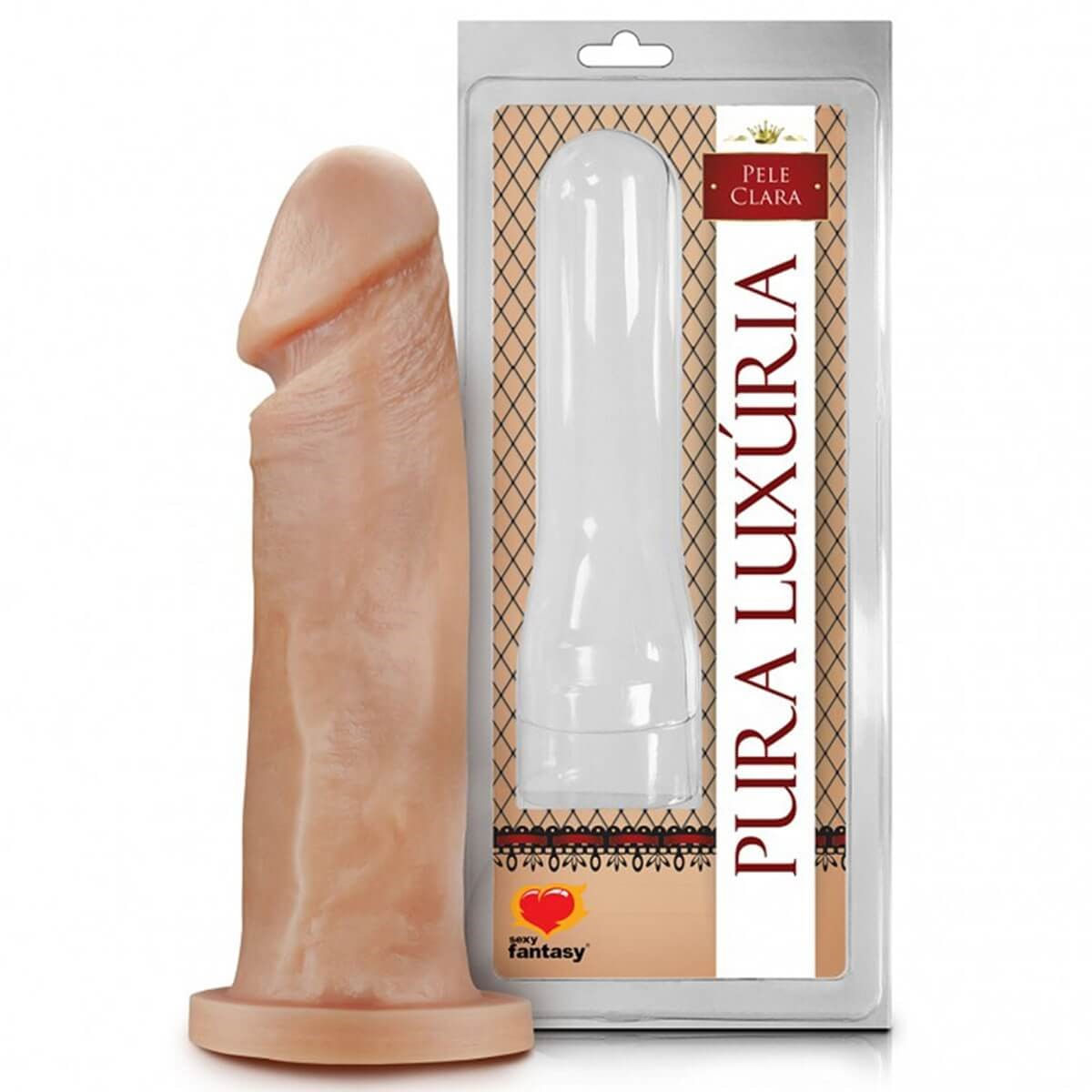 Prótese Maciça 17,5x4,4 cm Sexy Fantasy Prótese Maciça 17,5x4,4 cm Sexy Fantasy