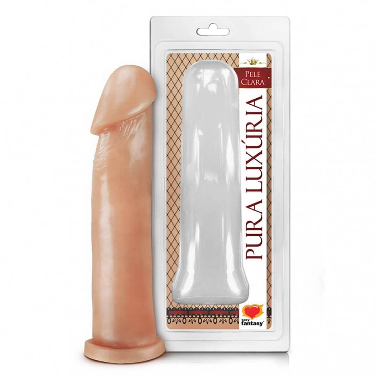 Prótese Pura Luxúria Realístico 21 x 5,8 cm Sexy Fantasy Prótese Pura Luxúria Realístico 21 x 5,8 cm Sexy Fantasy