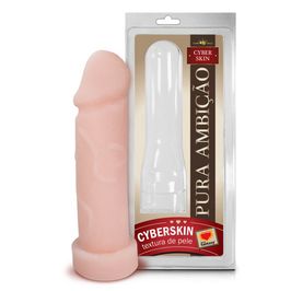 Capa Peniana em Cyber Skin Pura Ambição 18x5 cm Sexy Fantasy