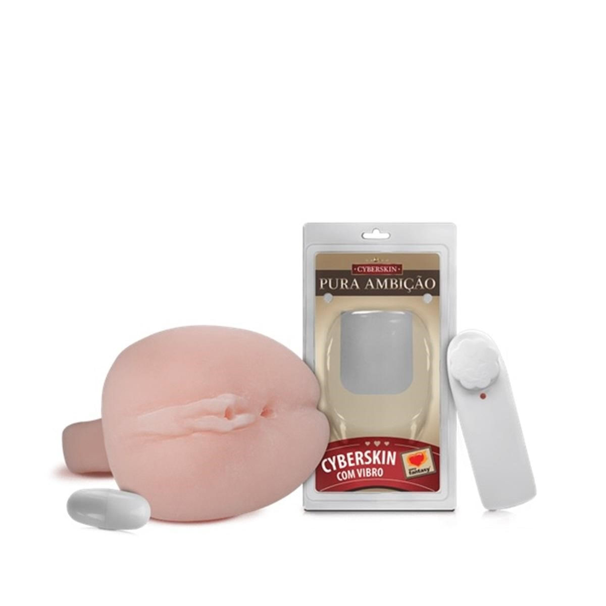 Masturbador Vagina Realistica em Cyber Skin com Vibro Bullet 18x11 cm Sexy Fantasy Masturbador Vagina Realistica em Cyber Skin com Vibro Bullet 18x11 cm Sexy Fantasy