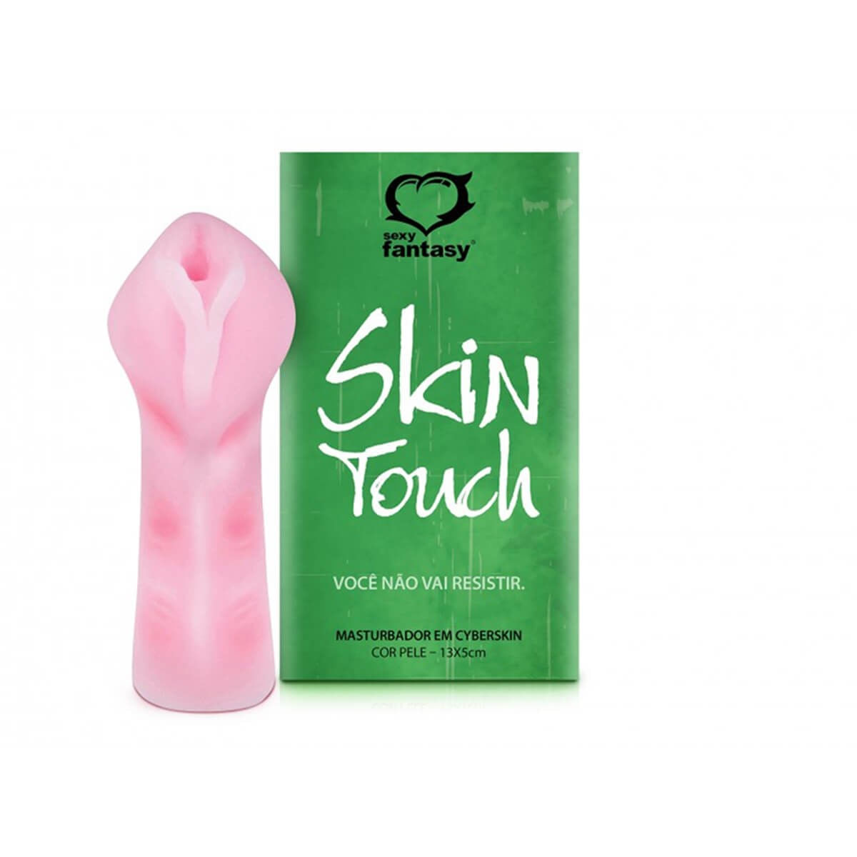 Masturbador Mini Vagina em Cyberskin 12x4,5 cm Sexy Fantasy Masturbador Mini Vagina em Cyberskin 12x4,5 cm Sexy Fantasy