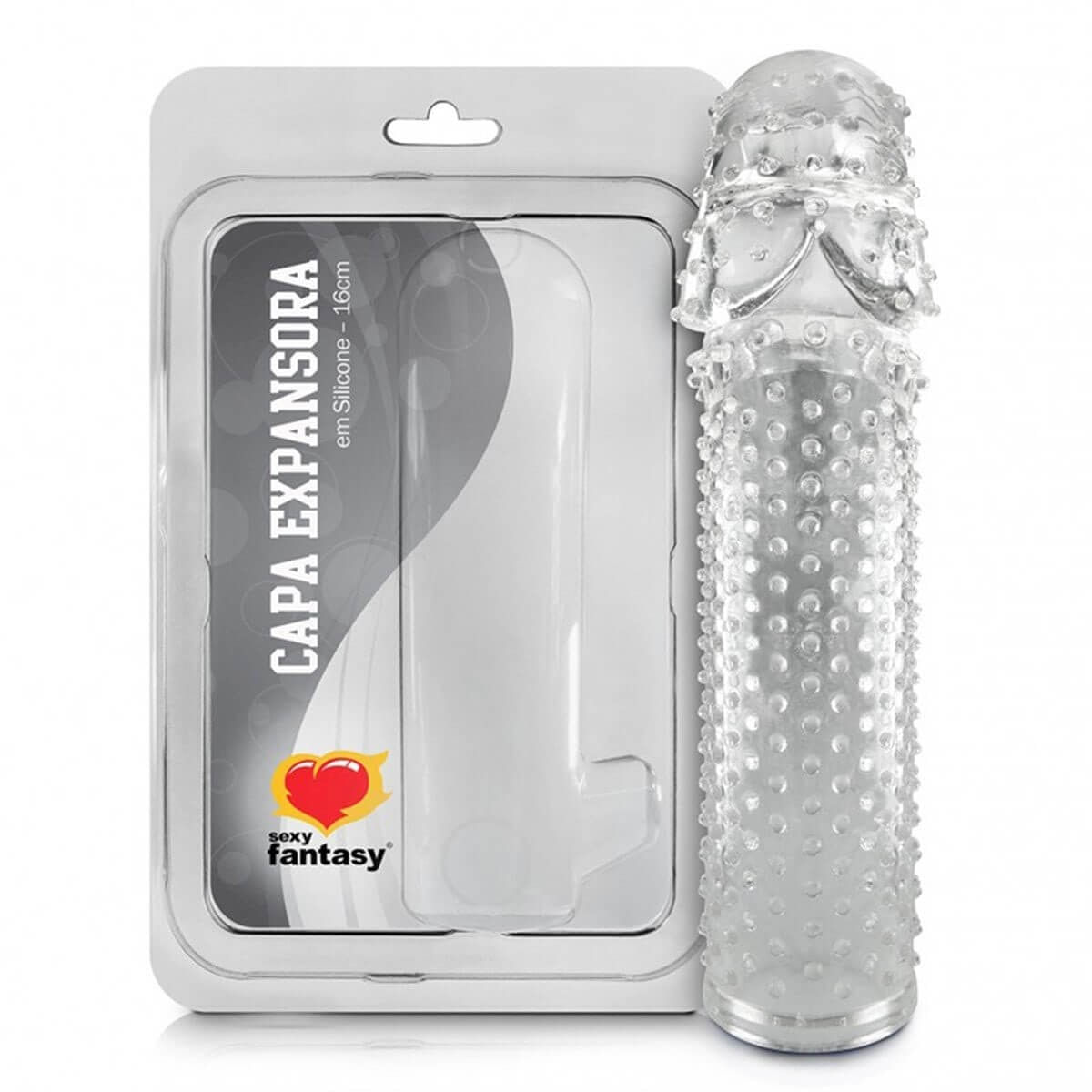 Capa Expansora Incolor 16cm Sexy Fantasy Capa Expansora Incolor 16cm Sexy Fantasy