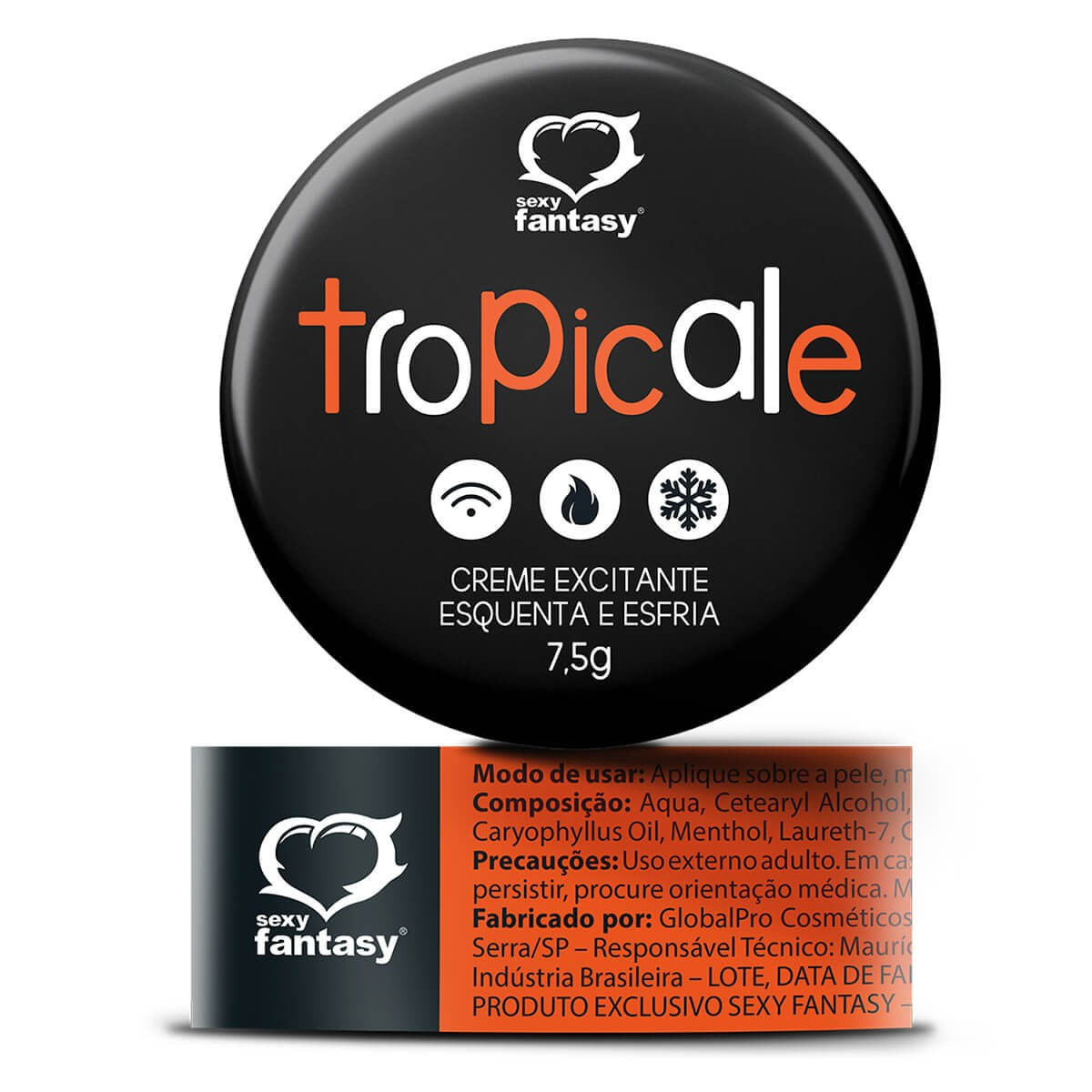 Tropicale Creme Excitante Esquenta e Esfria 7,5g Sexy Fantasy