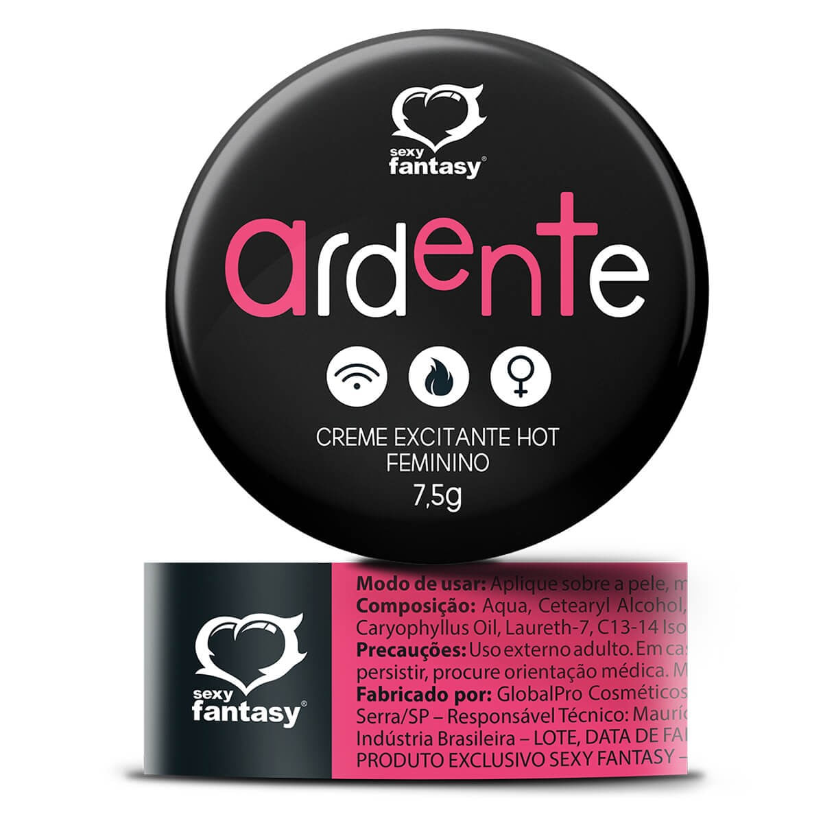 Ardente Creme Excitante Feminino Hot 7,5g Sexy Fantasy