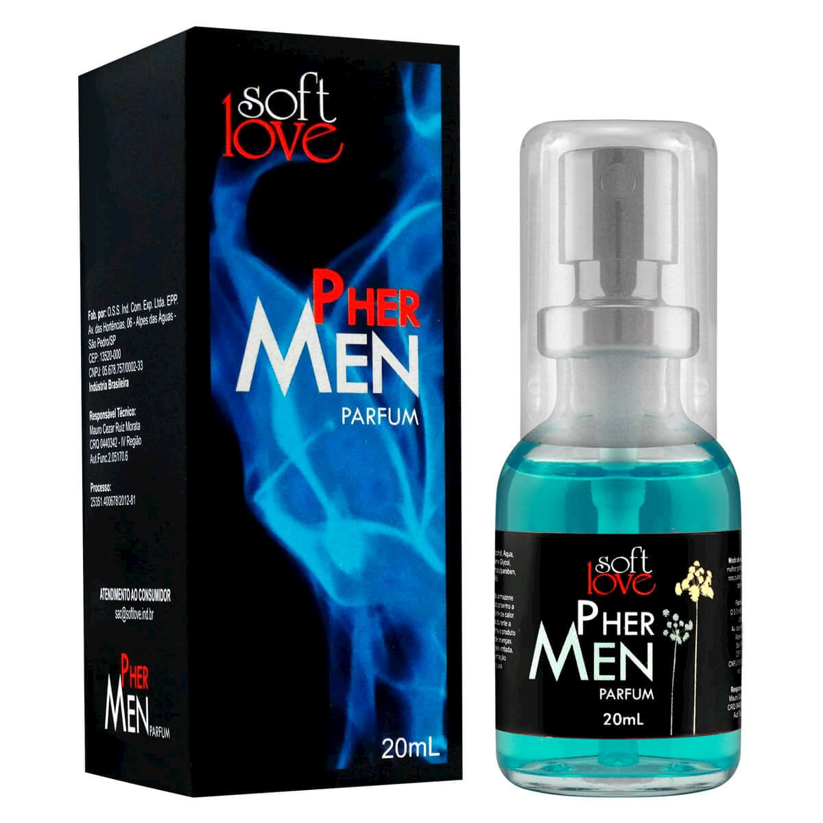 Pher Men Parfum 20ml Soft Love