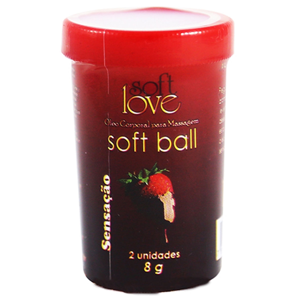 Óleo Corporal para Massagem Soft Ball Sensação 2und Soft Love
