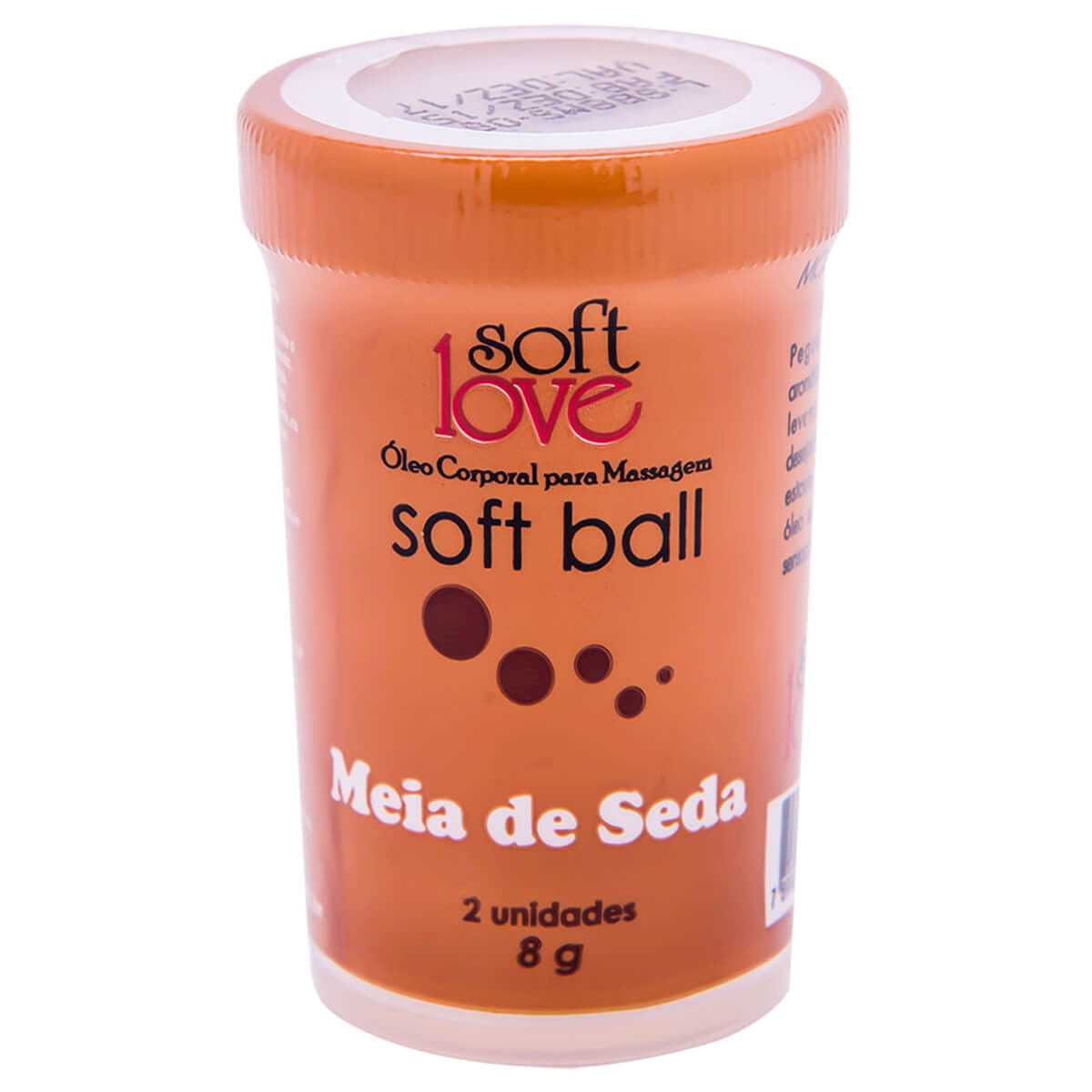 Meia de Seda Soft Ball Bolinha Funcional 2un Soft Love
