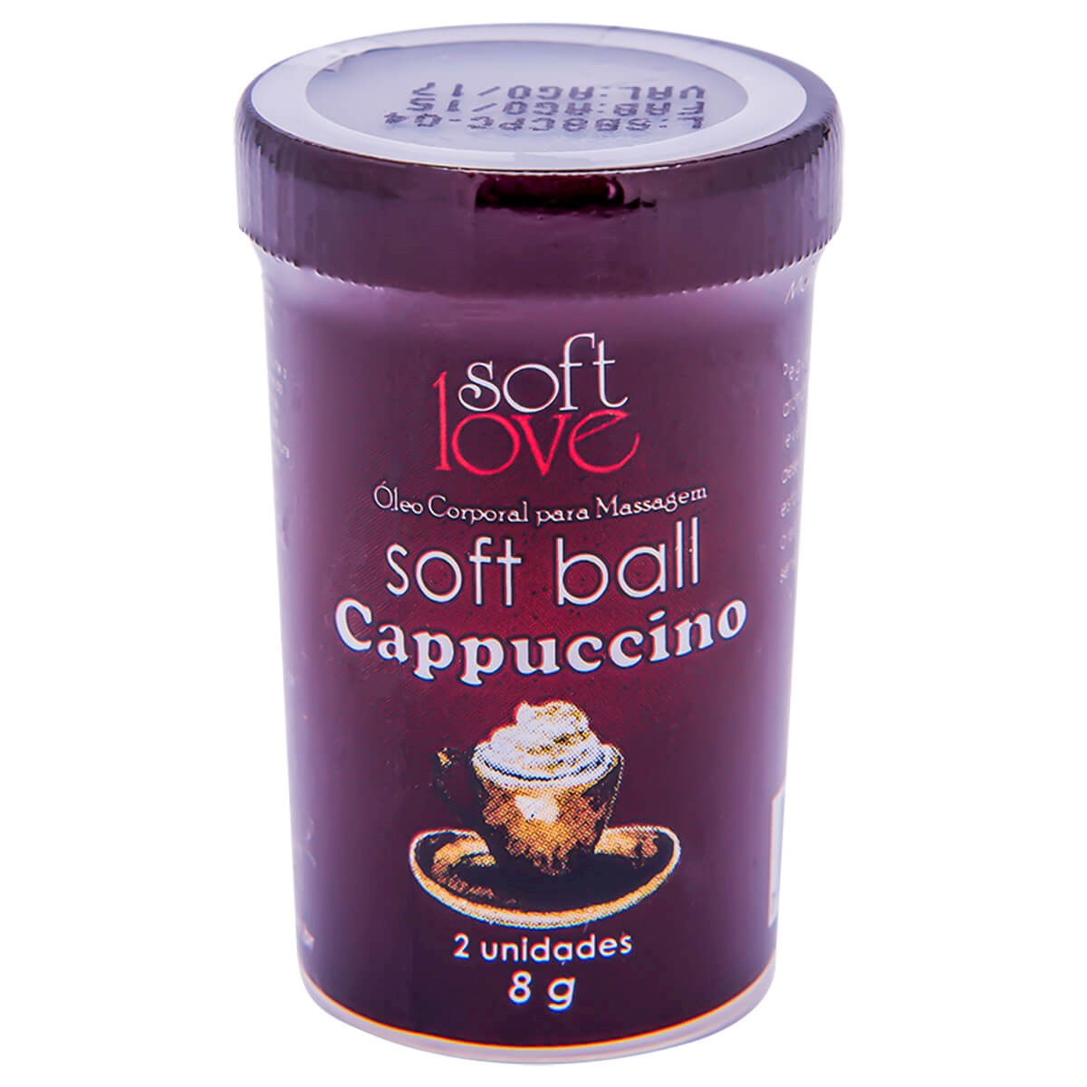 Soft Ball Bolinha Funcional de Cappuccino 2un Soft Love