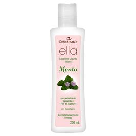 Ella Sabonete Líquido Íntimo de Menta 200ml Sofisticatto