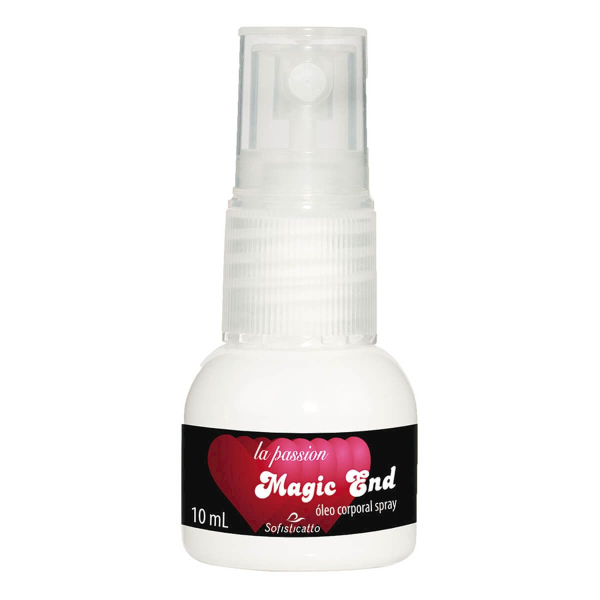 Magic End Óleo Corporal em Spray 10ml Linha La Passion Sofisticatto Magic End Óleo Corporal em Spray 10ml Linha La Passion Sofisticatto