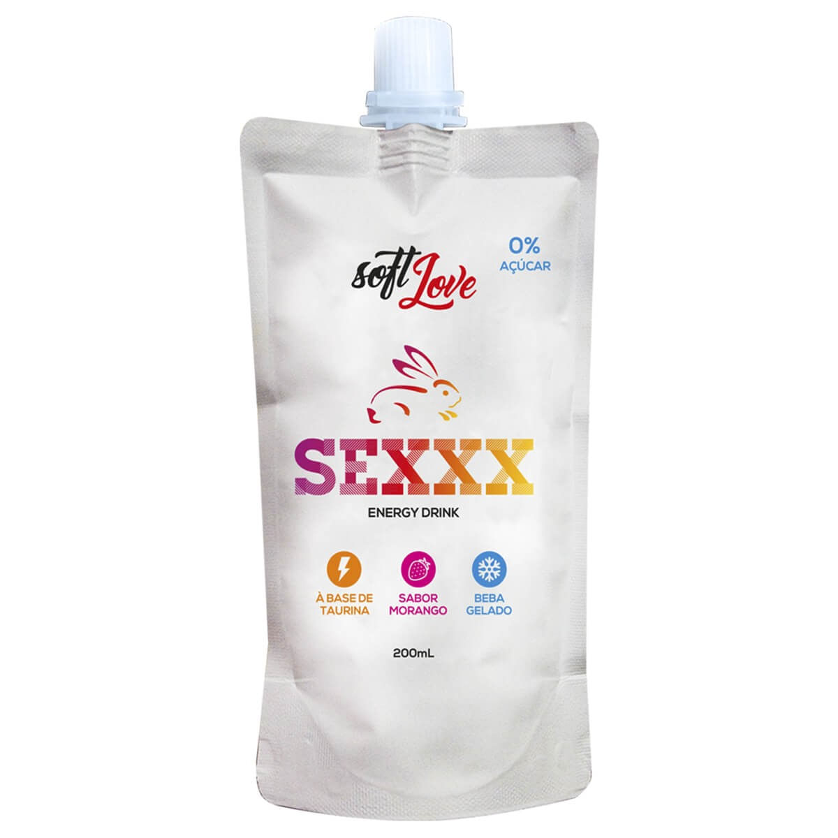 SEXXX Energy Drink Morango Soft Love
