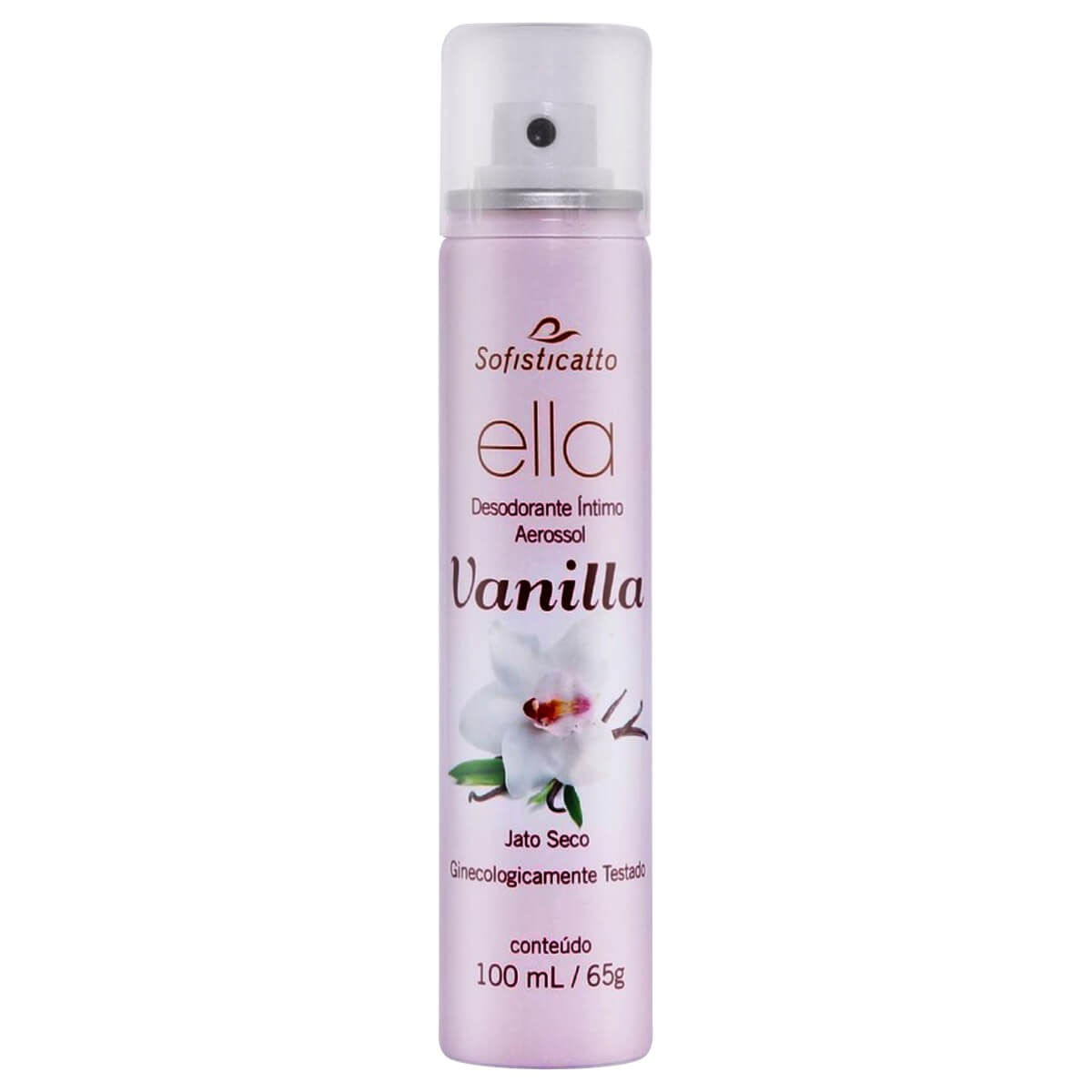 Ella Desodorante Íntimo Aerossol Vanilla 100 ml Sofisticatto Ella Desodorante Íntimo Aerossol Vanilla 100 ml Sofisticatto