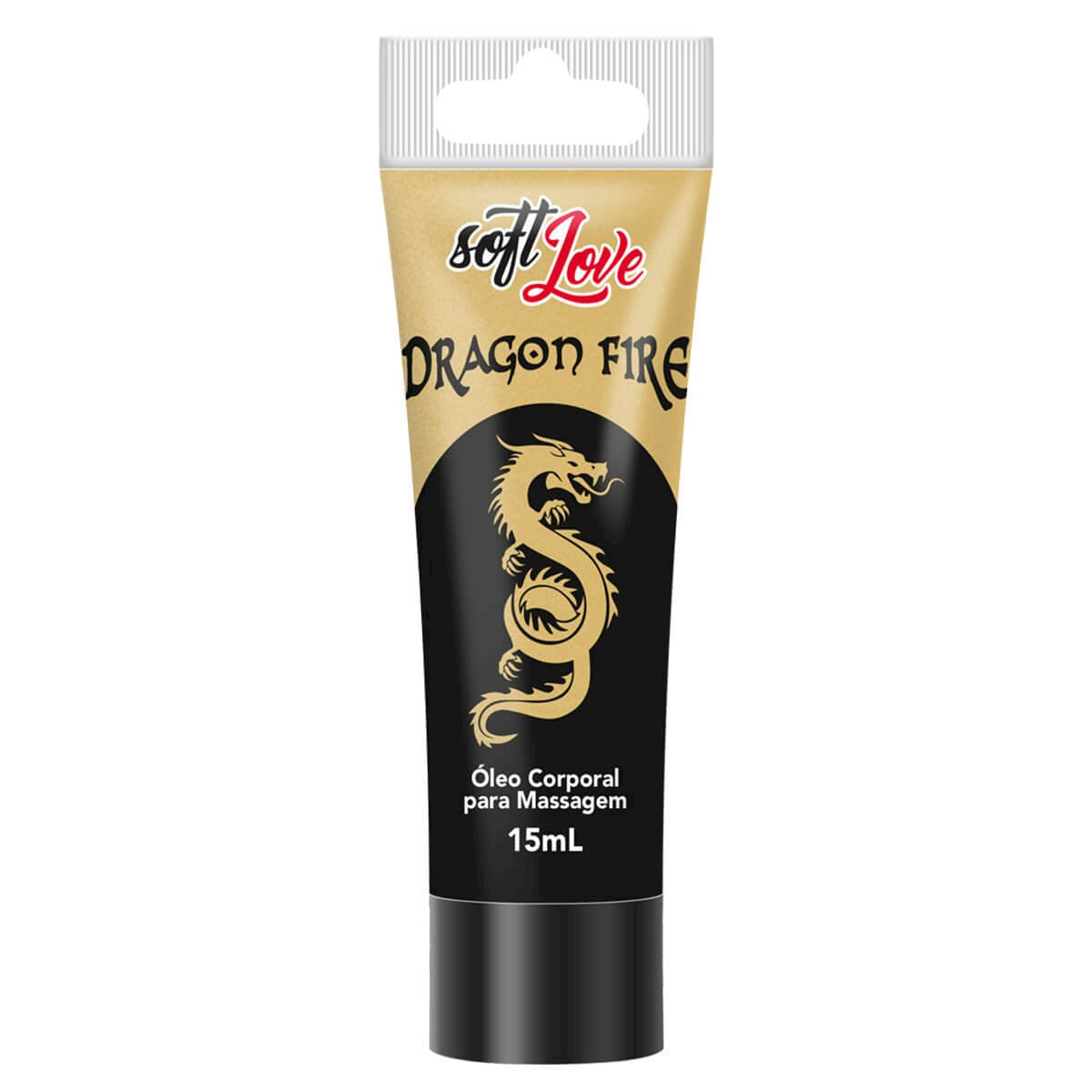 Dragon Fire Óleo Corporal para Massagem 15ml Soft Love