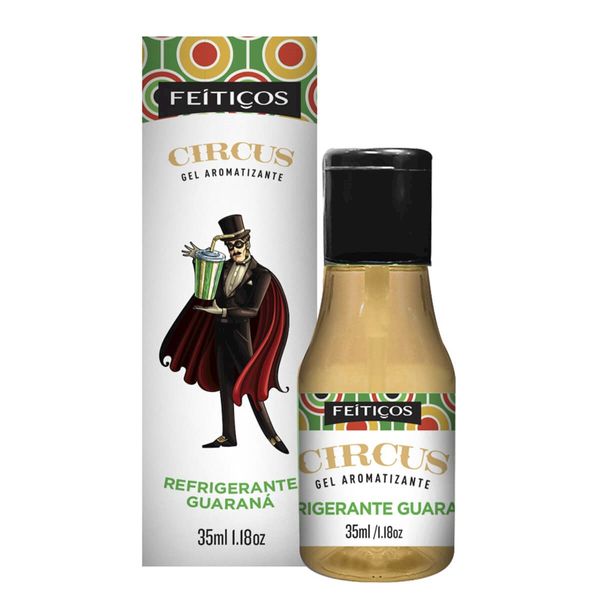 Circus Gel Aromatizante 35ml Feitiços Aromáticos Circus Gel Aromatizante 35ml Feitiços