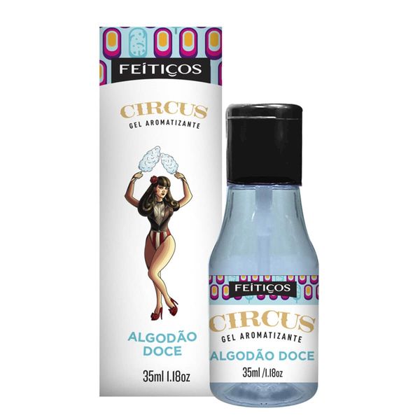 Circus Gel Aromatizante 35ml Feitiços Aromáticos Circus Gel Aromatizante 35ml Feitiços