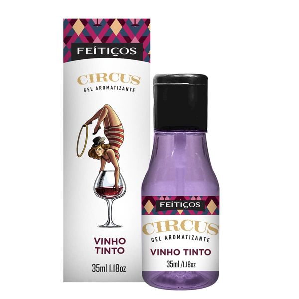 Circus Gel Aromatizante 35ml Feitiços Aromáticos Circus Gel Aromatizante 35ml Feitiços