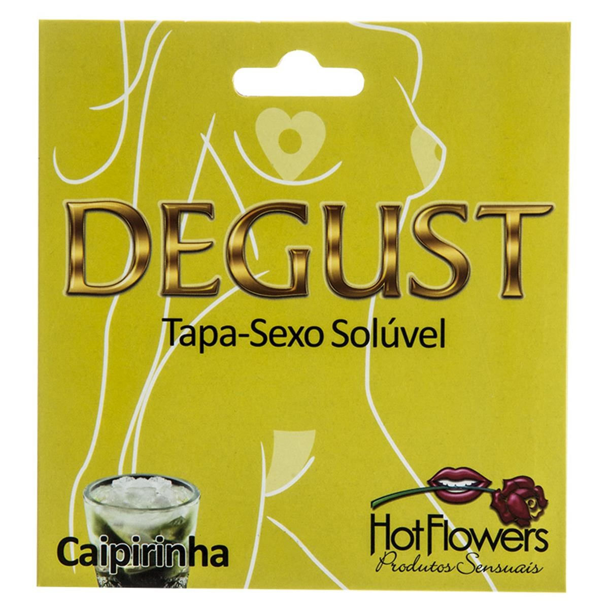 Degust Tapa-Sexo Solúvel Caipirinha Borboleta Hot Flowers - Miess
