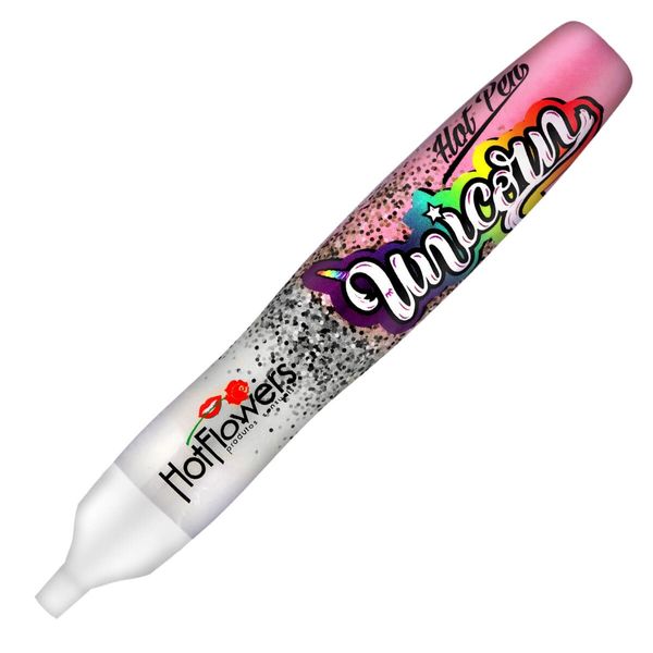 Hot Pen Unicorn Caneta Comestível 35g Hot Flowers